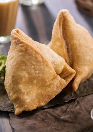 A picture of Odia Singada | Vegetable samosa |.