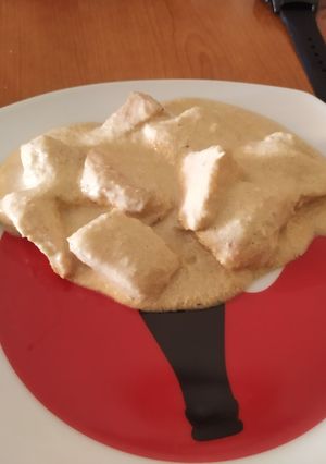 Una foto de Solomillo salsa a la mostaza. Versión fit
