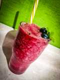 Blueberry Lim Frappé