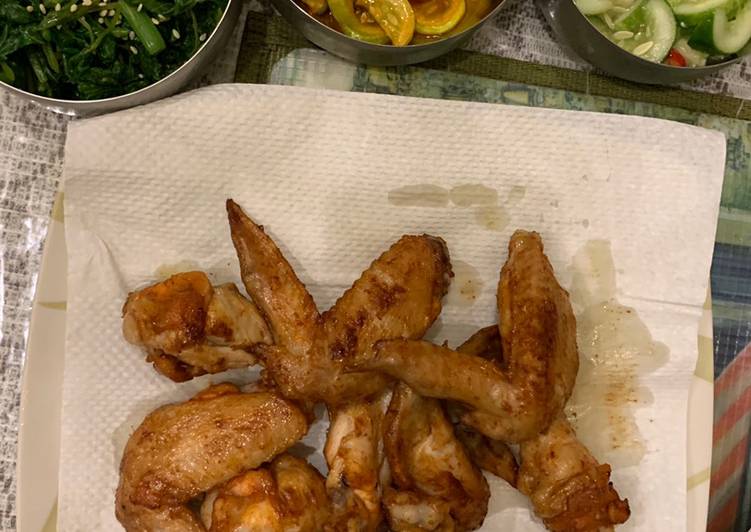 Resep Korean Chicken Wings, Gampang Banget