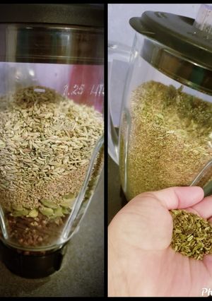 A picture of Tea masala.