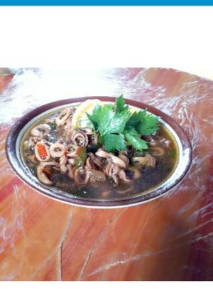 Foto resep Masak cumi pedas saos tiram😉