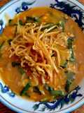 Spicy Miso Ramen with a Touch of Sweetness