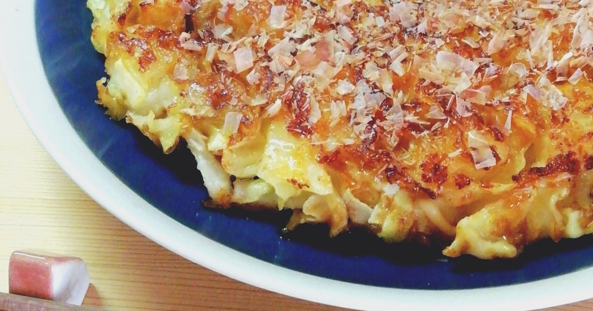 My Daughter's Favorite! Rice Flour Okonomiyaki Recipe by Newチヨコっと♪