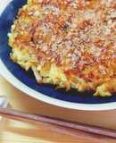 My Daughter's Favorite! Rice Flour Okonomiyaki