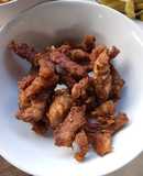 หมูแดดเดียวทอด