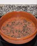 Salsa tomathai con algas y perejil