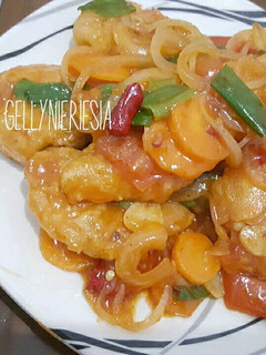 Foto resep Udang asam manis krispi