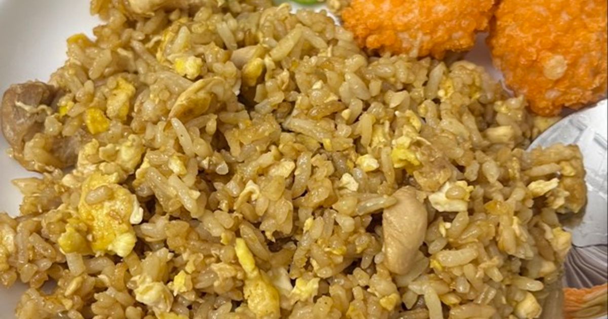 Nasi Goreng Kecap Paha Ayam Fillet