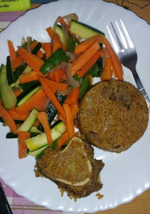 A picture of Beef Pilau.