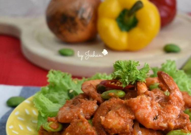 Resep Sambal Goreng Udang Petai &amp; Tempe, Sempurna