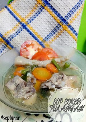 Foto resep Sop ceker tulangan