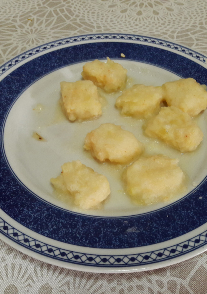 Una foto de Ñoquis tiernos de patata y garbanzo sin gluten y veganos