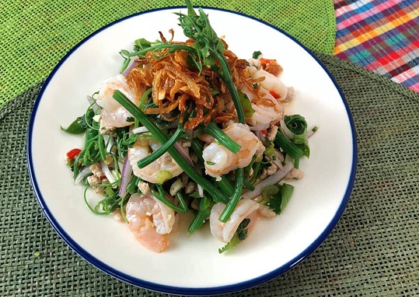 Thai salad recipe in 10 minutes | #ThaiSalad Thai Chili Vinaigrette | Thai food