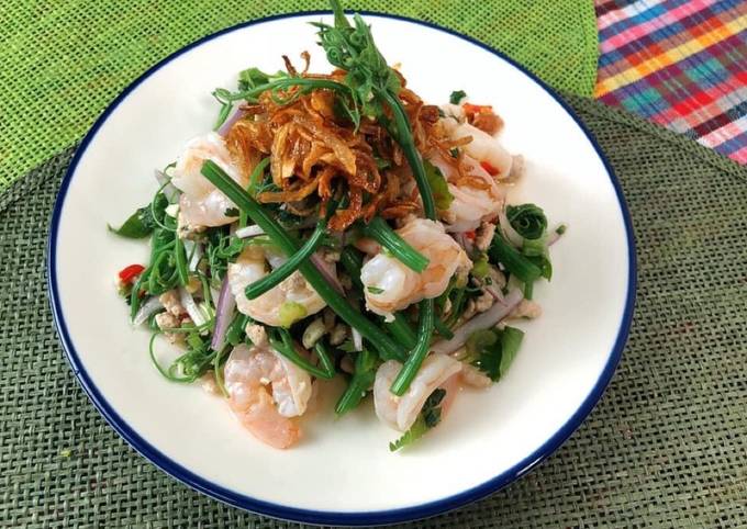 🧑🏽‍🍳🧑🏼‍🍳 Thai Salad Recipe in 10 minutes|#ThaiSalad •Thai Chili Salad Dressing|ThaiChef Food