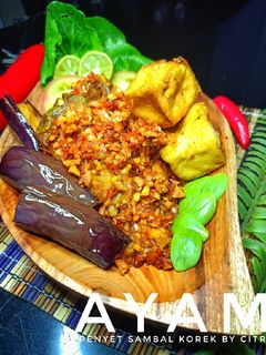 Foto resep Ayam Penyet Sambal Korek