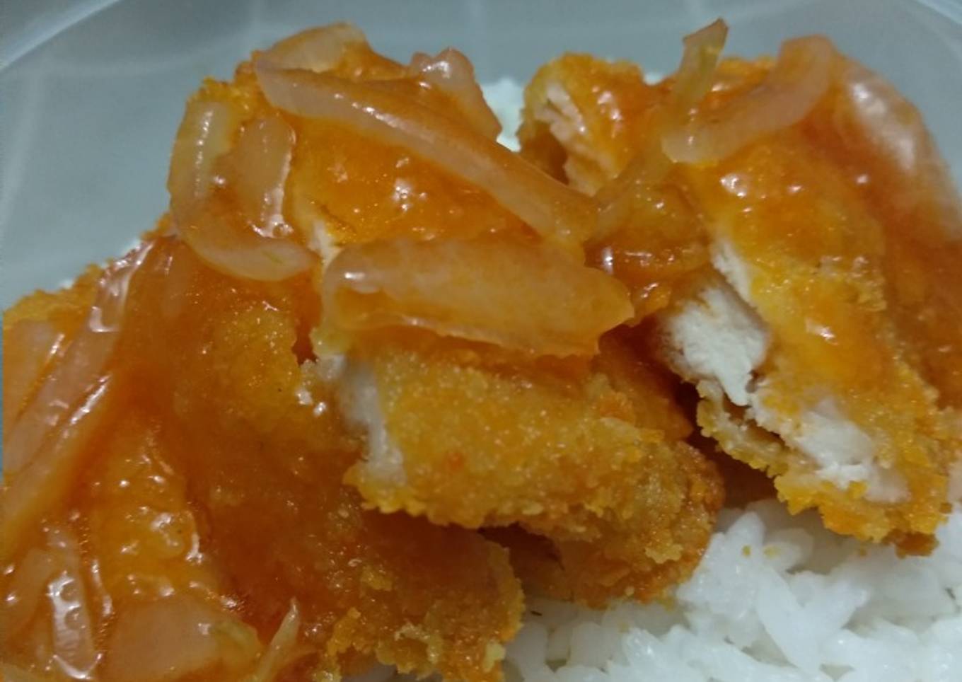 Ayam Katsu Saus Madu
