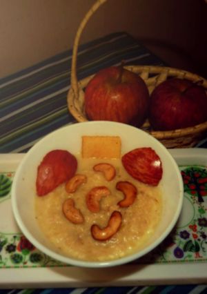 A picture of Delicious Apple Kheer.