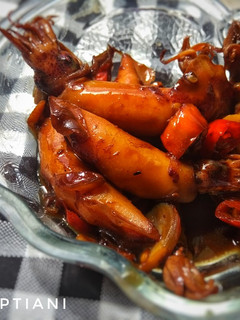 Foto resep Asin Cumi Saus Tiram