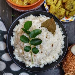 A picture of Coconut milk pulao.