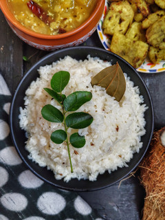 A picture of Coconut milk pulao.