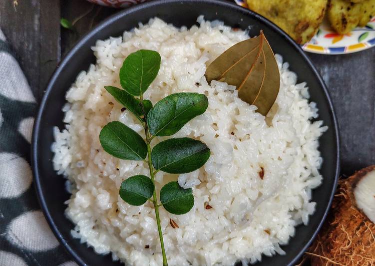 Coconut milk pulao