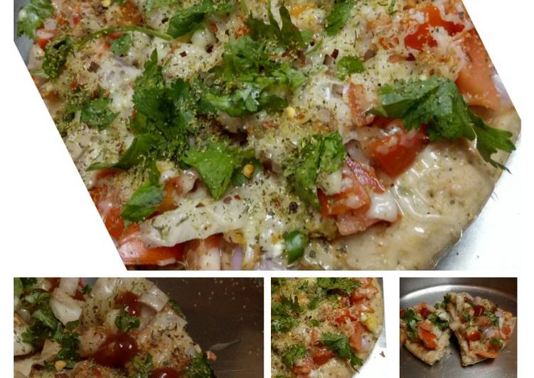 Recipe of Perfect Healthy Wheat Desi Style Pizza