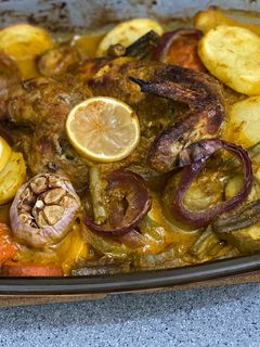 صورة لوصفة صينية دجاج بالخضار 🍲🍽