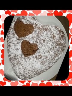 Una foto de Bizcocho de zanahoria saludable para San Valentín