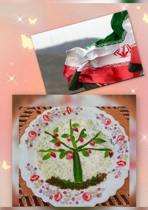 عکسی از دستور ماست وخیار (با حس وحال بهار)