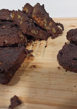 Foto principal de Brownie saludable de coliflor (BLW)