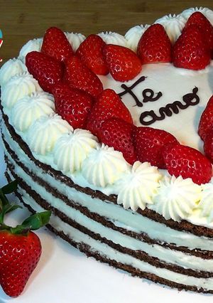 Foto principal de Tarta especial para San Valentín 2019