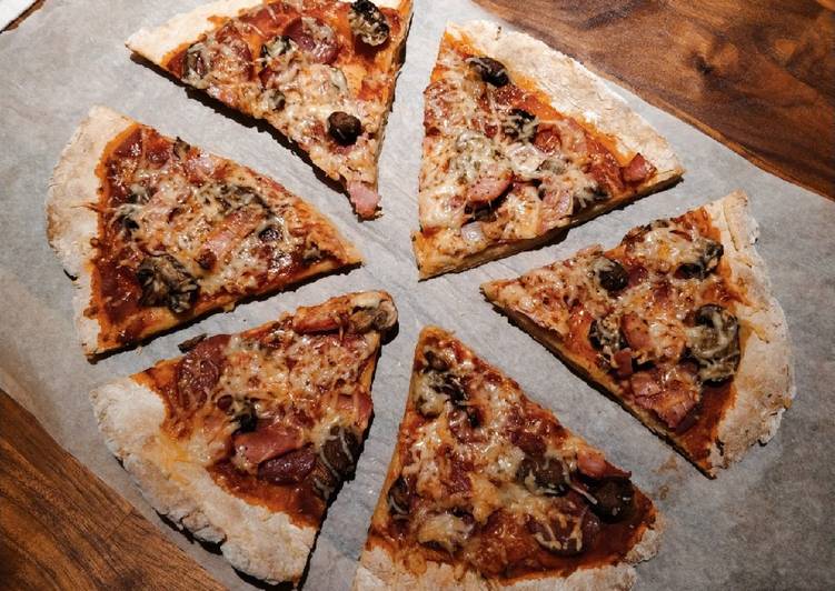 Steps to Prepare Any-night-of-the-week Pepperoni Pizza (Gluten free)