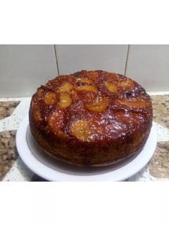 Una foto de Torta invertida de Mandarinas 🍊
