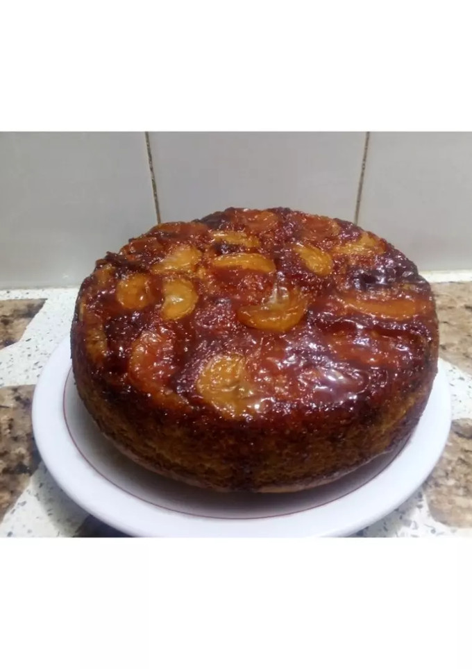 Una foto de Torta invertida de Mandarinas 🍊