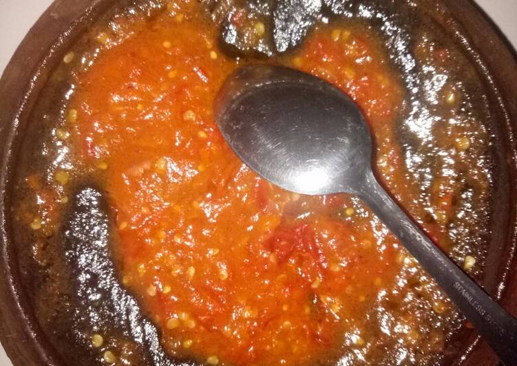 Sambel terasi jeruk nipis