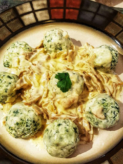 Una foto de Malfatti de Ricotta y espinaca 😋