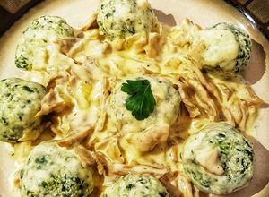 Una foto de Malfatti de Ricotta y espinaca 😋