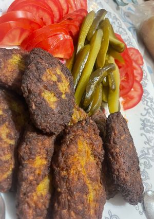 عکسی از دستور کتلت شامی