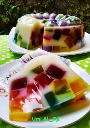 Foto resep Puding Mozaik