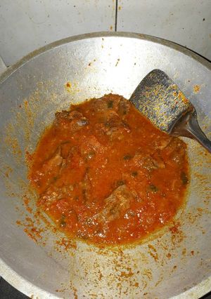 Foto resep Daging sapi masak merah