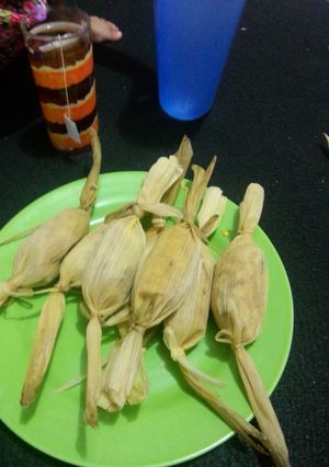 Foto resep Lepet jagung pisang alias kangbebe super praktis