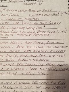 A picture of Shepherd's Pie.