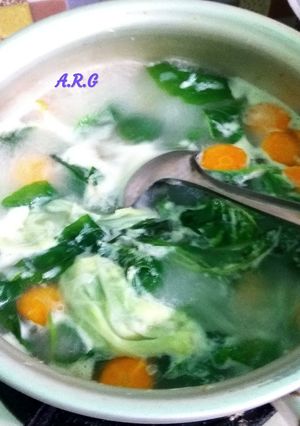 Foto resep Sayur bobor bayam