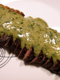 A picture of Relais-inspired steak sauce.