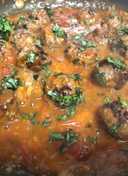 Spicy meatballs