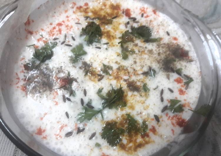 Mint Coriander mix Raita