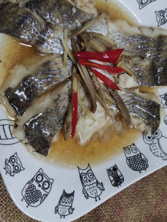 一鍋多菜食譜─清蒸鱸魚片 的食譜成品照片