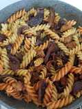 La pasta alla boscaiola