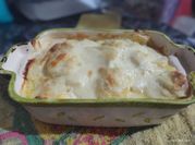 Una foto de papa gratinadas